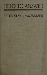 Cover of Held to Answer: A Novel