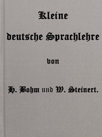 Cover of Kleine deutsche Sprachlehre