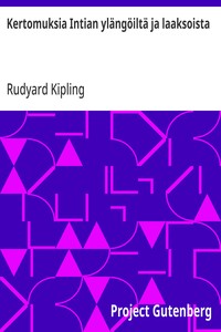 Cover of Kertomuksia Intian ylängöiltä ja laaksoista