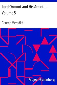 Cover of Lord Ormont and His Aminta — Volume 5