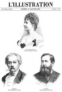 Cover of L'Illustration, No. 2500, 24 Janvier 1891