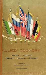 Cover of Allied Cookery: British, French, Italian, Belgian, Russian