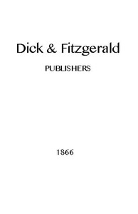 Cover of Dick & Fitzgerald Catalog (1866)