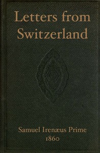 Cover of Letters from Switzerland