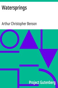 Cover of Watersprings