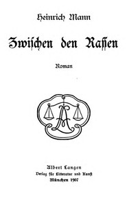 Cover of Zwischen den Rassen: Roman