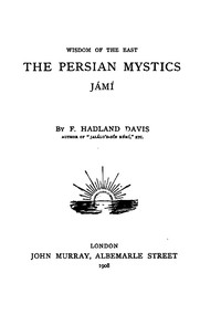 Cover of The Persian Mystics: Jámí