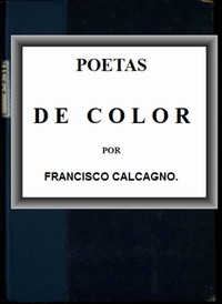 Cover of Poetas de color