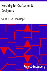 Cover of Heraldry for Craftsmen & Designers
