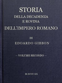 Cover of Storia della decadenza e rovina dell'impero romano, volume 02