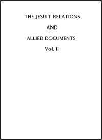 Cover of The Jesuit Relations and Allied Documents, Vol. 2: Acadia, 1612-1614