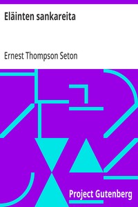 Cover of Eläinten sankareita