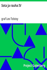 Cover of Sota ja rauha IV