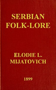 Cover of Serbian Folk-lore