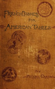 Cover of French Dishes for American Tables