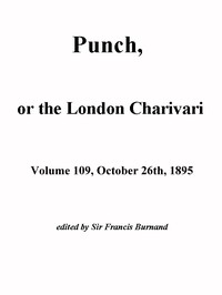 Cover of Punch, or the London Charivari, Vol. 109, October 26, 1895