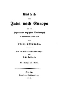 Cover of Rückreise von Java nach Europa mit der sogenannten englischen Überlandpost im September und October 1848