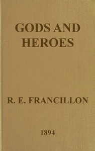Cover of Gods and Heroes; or, The Kingdom of Jupiter