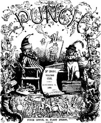 Cover of Punch, or the London Charivari, Vol. 109, 16th November, 1895