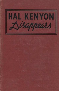 Cover of Hal Kenyon Disappears
