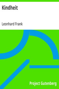 Cover of Kindheit