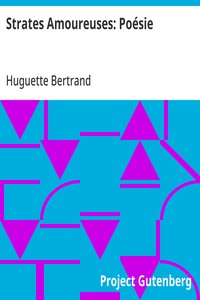 Cover of Strates Amoureuses: Poésie