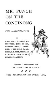 Cover of Mr. Punch on the Continong
