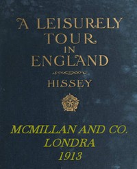 Cover of A Leisurely Tour in England