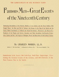 Cover of Famous Men and Great Events of the Nineteenth Century