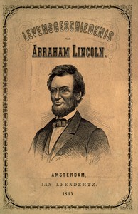 Cover of Abraham Lincoln geschetst in zijn leven en daden
