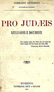 Cover of Pro Judaeis: Riflessioni e Documenti