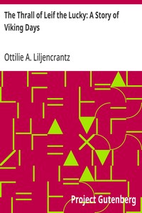 Cover of The Thrall of Leif the Lucky: A Story of Viking Days
