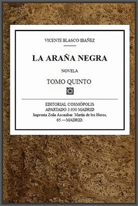 Cover of La araña negra, t. 5/9