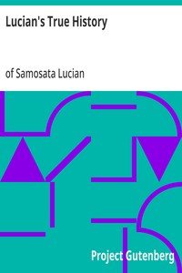Cover of Lucian's True History