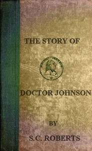 Cover of The Story of Doctor Johnson; Being an Introduction to Boswell's Life