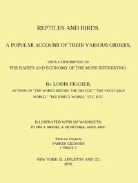 Cover of Reptiles and Birds A Popular Account of Their Various Orders, With a Description of the Habits and Economy of the Most Interesting