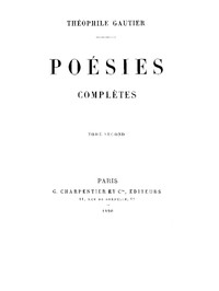 Cover of Poésies Complètes - Tome 2