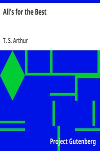 Cover of All's for the Best
