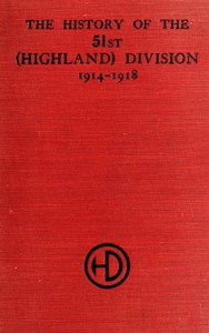 Cover of The History of the 51st (Highland) Division 1914-1918
