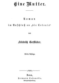 Cover of Eine Mutter Roman im Anschluß an »die Colonie«