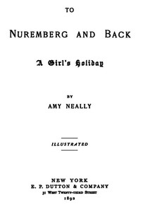 Cover of To Nuremberg and Back: A Girl's Holiday