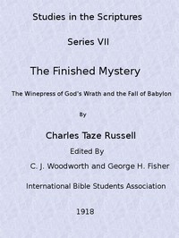 Cover of Studies in the Scriptures, Volume 7: The Finished Mystery