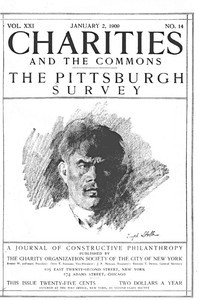 Cover of Charities and the Commons: The Pittsburgh Survey, Part I. The People