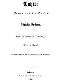 Cover of Tahiti: Roman aus der Südsee. Vierter Band