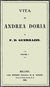 Cover of Vita di Andrea Doria, Volume I