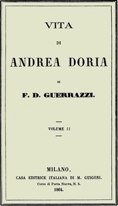 Cover of Vita di Andrea Doria, Volume II