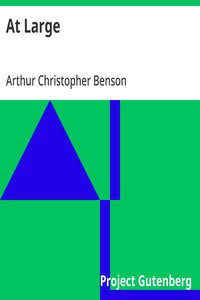 Cover of At Large