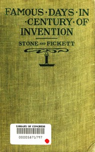 Cover of Famous Days in the Century of Invention