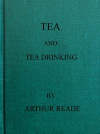 Cover of Tea and Tea Drinking