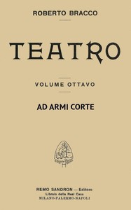 Cover of Ad armi corte: Commedia in un atto
